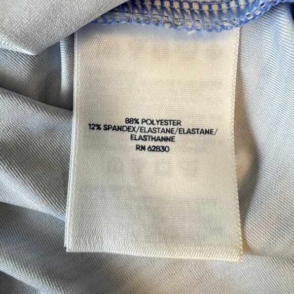 LAND'S END Athletic Pullover Hoodie Girls Youth Size L 10/12 Purple Pink Stripe - Picture 11 of 14